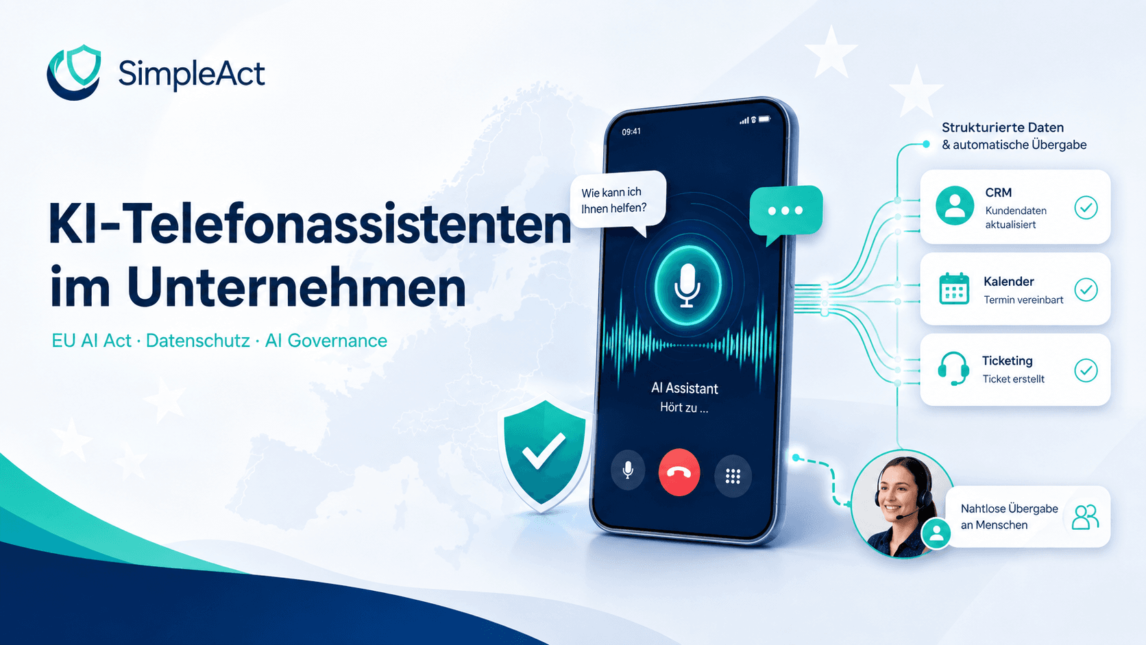AI Phone Assistants in Companies: EU AI Act, Data Protection and AI Governance in Practice